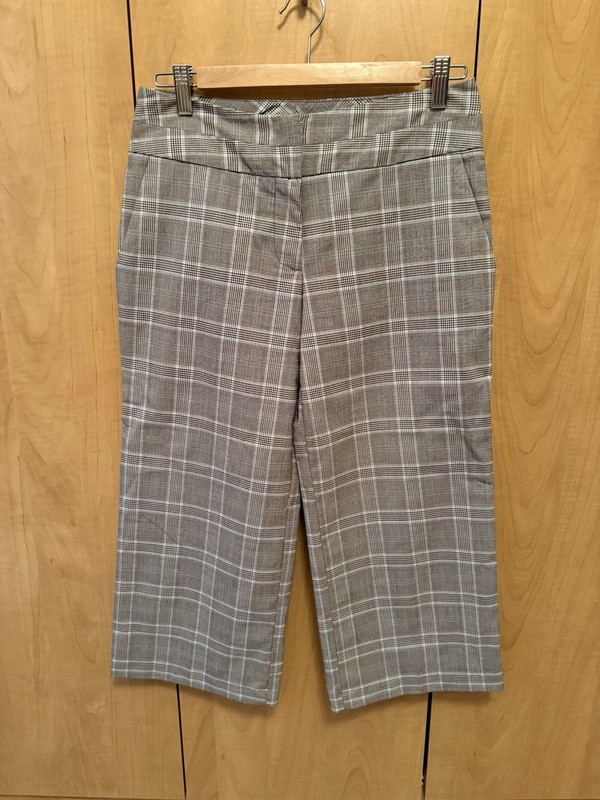 Plaid Culottes Pants Sz. 5