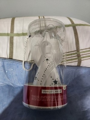 Yankee Candle Angel Votive Candle Burner with Spreading Wings Christmas Decor