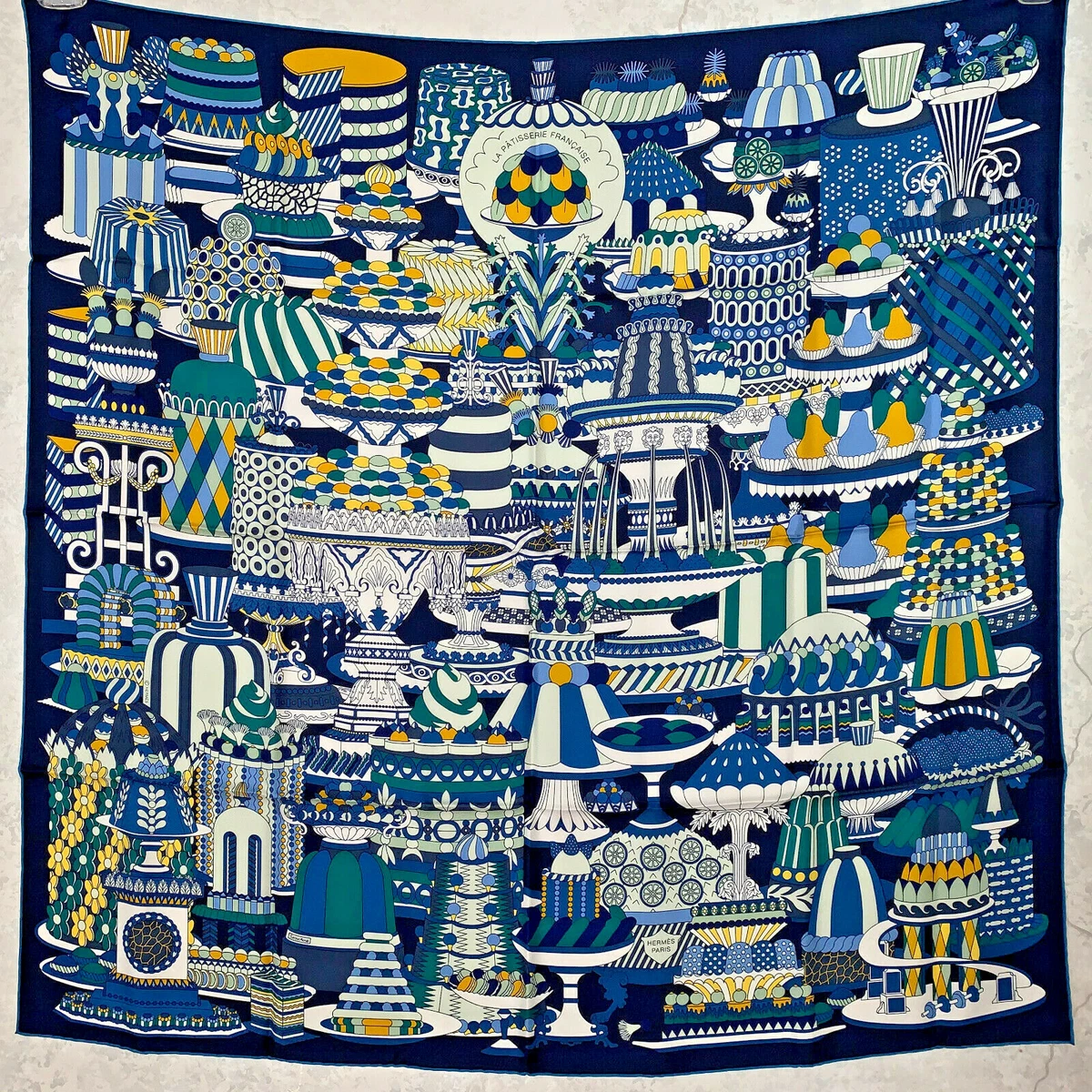 Hermes hotsell patisserie scarf