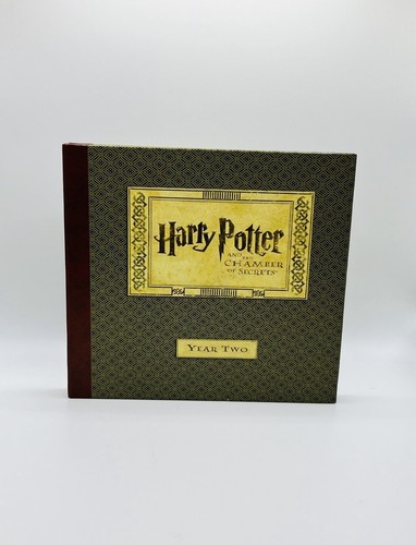 Harry Potter DVD Years 1 & 2 Collector Book Style Case 2 Movie Set Magic Film - Picture 6 of 8