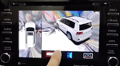 Toyota Land cruiser LC300 Surround View sony Camera 360 System DVR