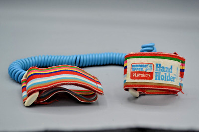 Vintage Tommee Tippee Playskool Hand Holder Toddler Wrist Safety Leash