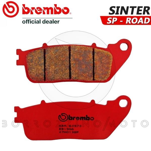 BremsbelÄGe Hinten Brembo Rot Sinter Honda 800 Crossrunner 2016-image