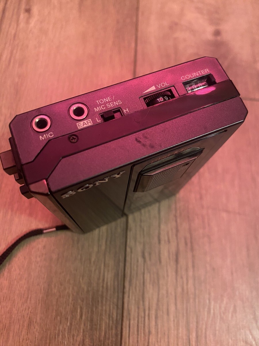 その他 SONYTCM5000EV Sony TCM-57 Portable Cassette Player Recorder 80s Vintage