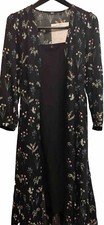 BNWT (Sample) UNIQLO Double Layered Floral Midi Dress (Small) Button Down