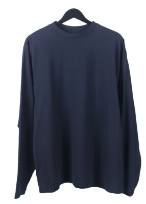 UNRELEASED YZY GAP LONG SLEEVE SHIRT (NAVY - MEDIUM) *IN HAND*