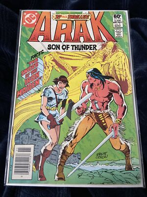 ARAK SON OF THUNDER #3 , FIRST APPEARANCE VALDA THE IRON MAIDEN,  DC, VF 8.0