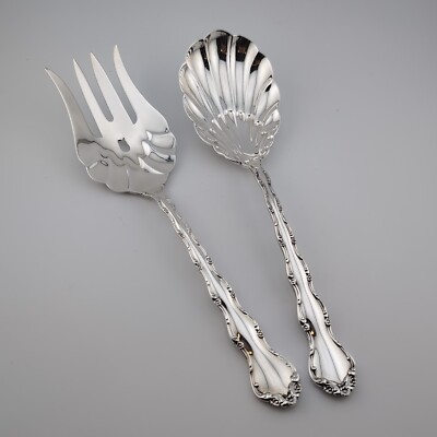 Reed Barton Tara Sterling Salad Serving Set 1/8
