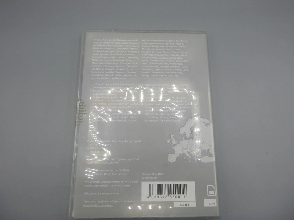 Original Audi Navigationsfunktion und -daten Europa Version 2016 (RMC) - Bild 2 von 2