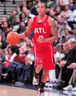 Jeff Teague Hawks Signed Auto 8x10 *3259