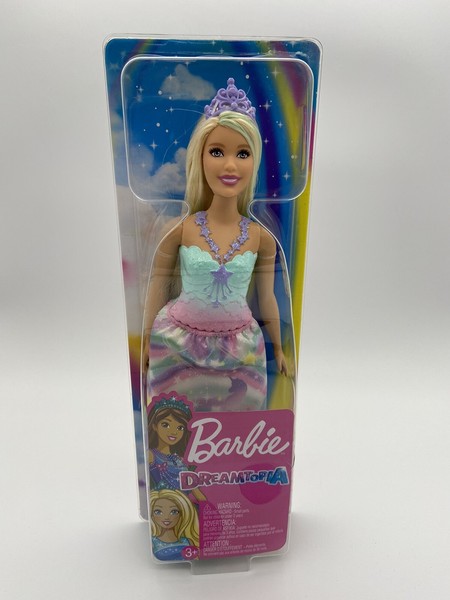 Barbie Puppe Dreamtopia Prinzessin, Blonde Haare Glitzer Kleid Neu Und Ovp-image