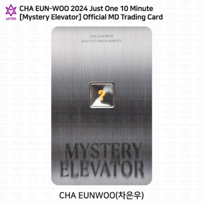 ASTRO チャウヌ MYSTERY ELEVATOR ＭＤ ASTRO CHA EUNWOO 2024 World Tour Mystery Elevator POP-UP Trading