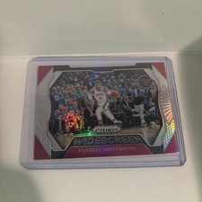 2019-20 Panini Prizm Widescreen Silver Prizm Russell Westbrook #9