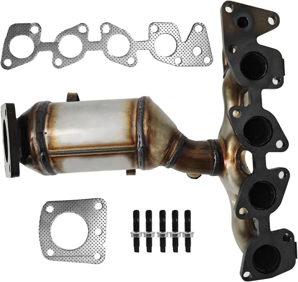 Каталитический конвертер переднего коллектора подходит для Chevrolet Spark 1,2 л 2013 2014 2015 годов выпуска - Изображение 2 из 4