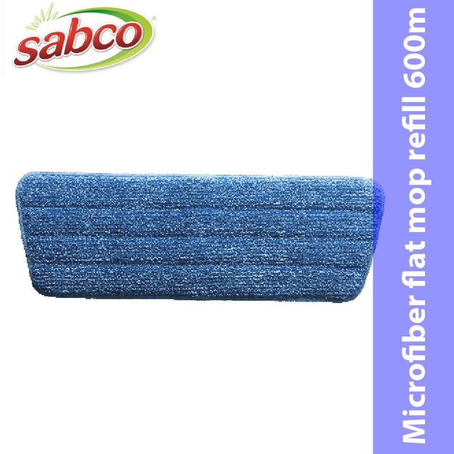 Sabco Super Swish Xtra Wet & Dry Blue Microfiber Flat MOP 600m Aust