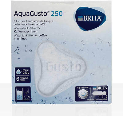 Aquagusto 250 Cu Water Tank Filter for Coffee Machines
