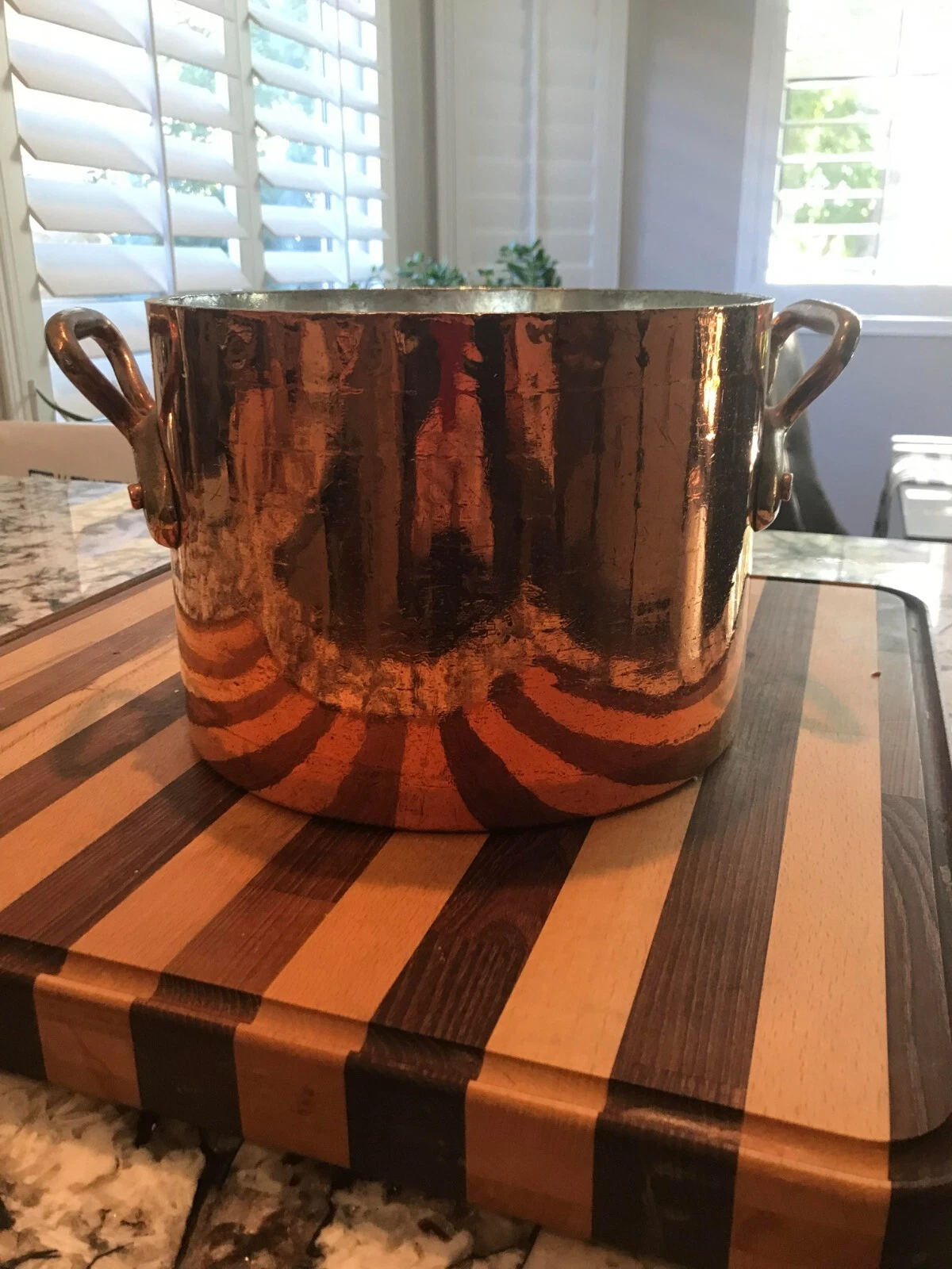 Leon Jaeggi Copper Pot Stock Pot