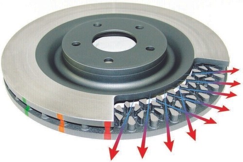 DBA 52323.1S for 09+ Nissan GT-R Rear T3 Slotted 5000 Series Only Replacement - Picture 4 of 7