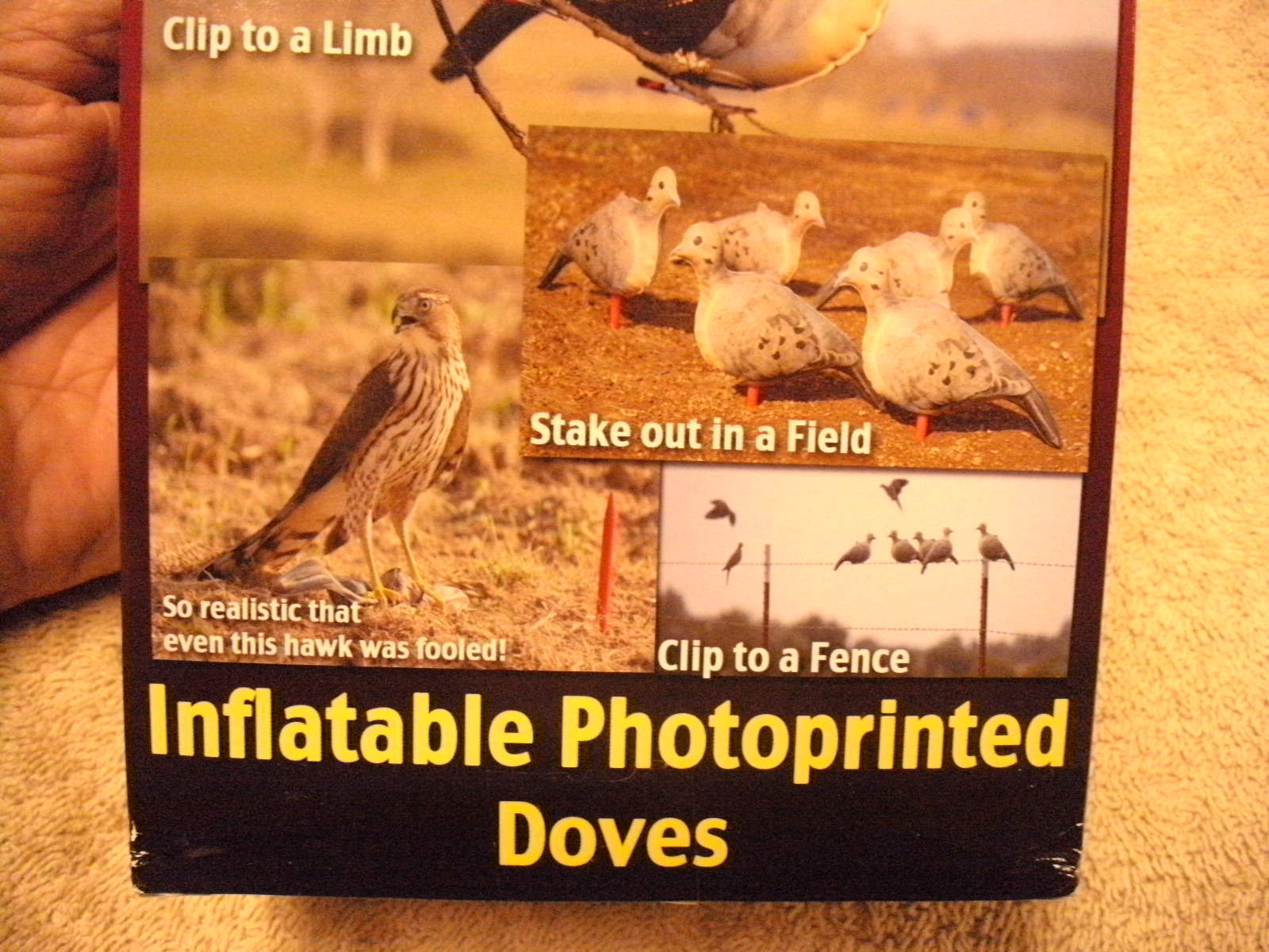 Cherokee Sports Pocket Rockets Inflatable Dove Decoys, 6 in box New eBay