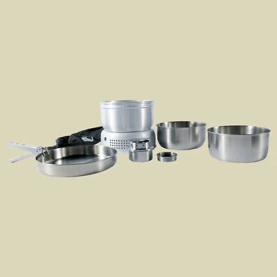 Tatonka Multi Set + A. Burner Größe 21,5 x 10,5 cm Outdoor Topf Set