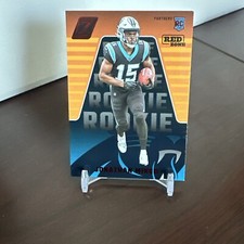 2023 Panini Zenith JONATHAN MINGO Red Zone Rookie Card #156 Panthers RC. rookie card picture