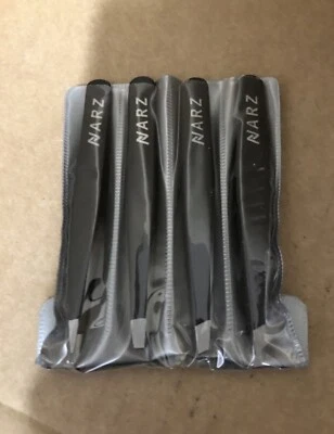 NARZ 4Pcs Professional Tweezer for Facial Hair Women & Men Stainless Steel Precision
