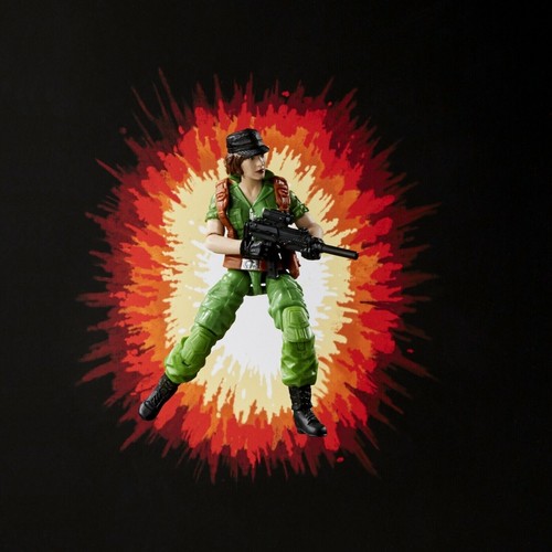 Gi Joe Retro Series Lady Jaye Action Figure 12 cm Hasbro - Picture 10 of 10