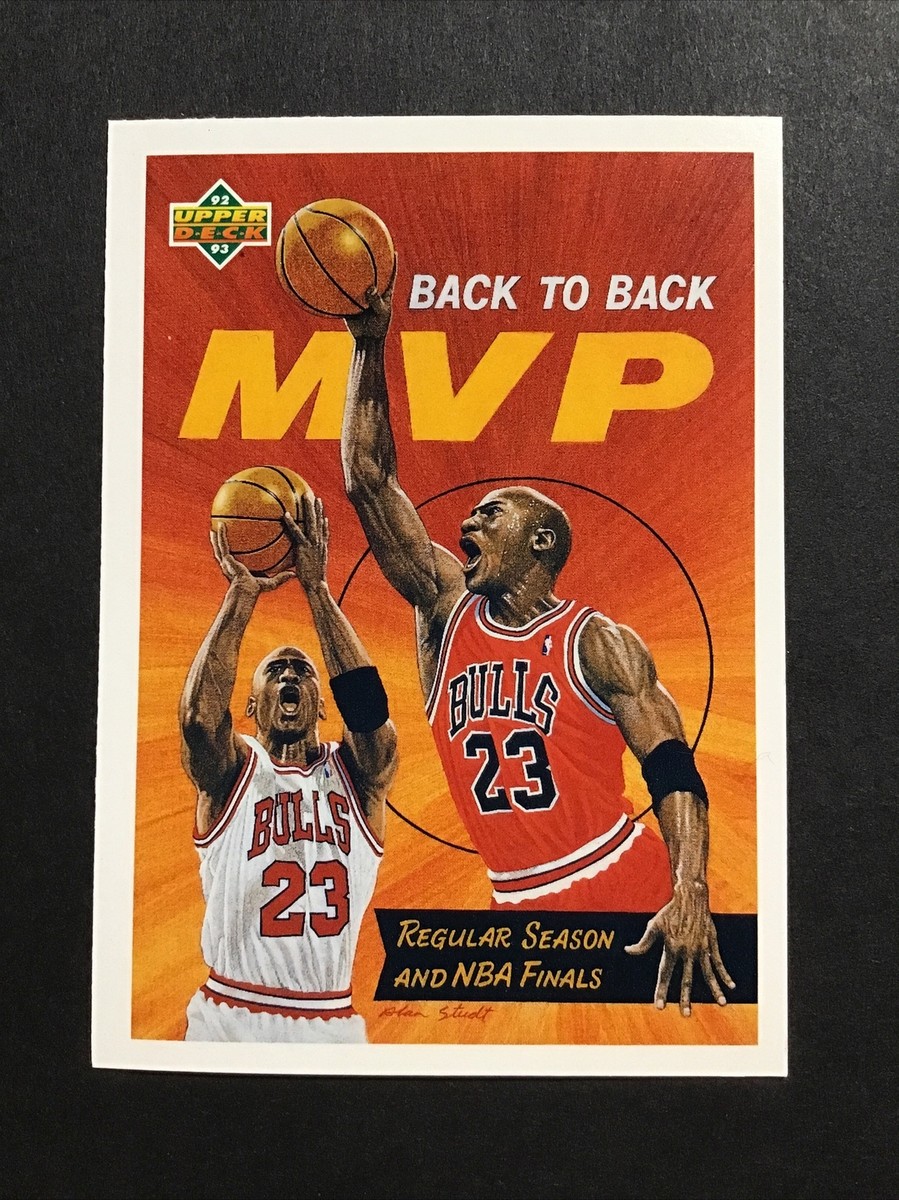 1992-93 Upper Deck BACK TO BACK MVP #67 Michael Jordan - NM