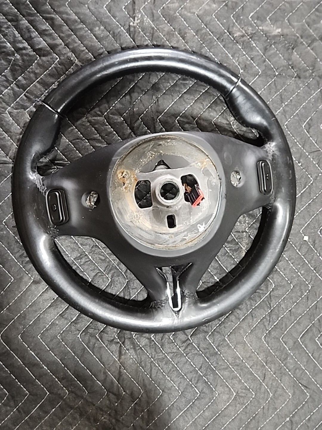 14-20 Maserati Ghibli S M157 Steering Wheel Black 670044602 OEM #0045