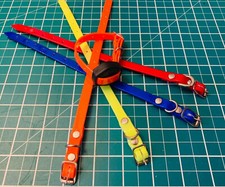 4 FERRETING COLLARS MULTI PACK FITS DEBEN MARK 3 BioThane® RABBITING HUNTING