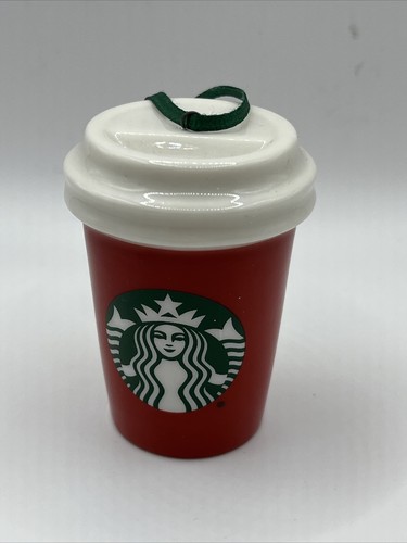2016 Starbucks Virginia Red Holiday Tumbler Mug Cup Christmas Tree Ornament - Picture 2 of 3