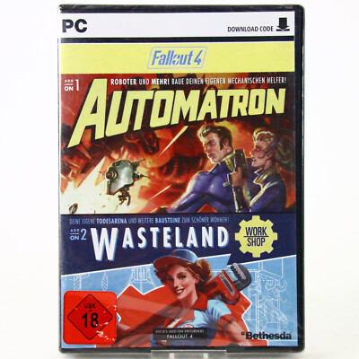 PC Spiel CD DVD Fallout 4: Automatron Wasteland Workshop NEU