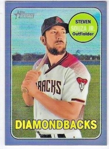 2018 TOPPS HERITAGE HIGH NUMBER PURPLE REFRACTOR COMPLETE YOUR SET (18 THC 1-3) - Picture 6 of 48