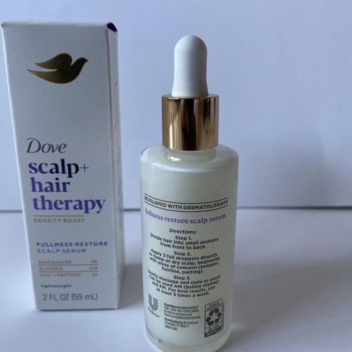 Dove Scalp + Hair Therapy Density Boost Fullness Restore Scalp Serum, 2 fl oz - Picture 3 of 3