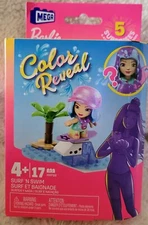Mega Barbie Color Reveal Surf ‘n Swim 17 Pcs 4+