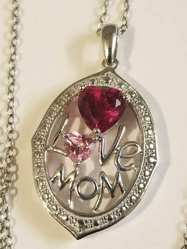 Mothers Day Necklace Sterling Silver 