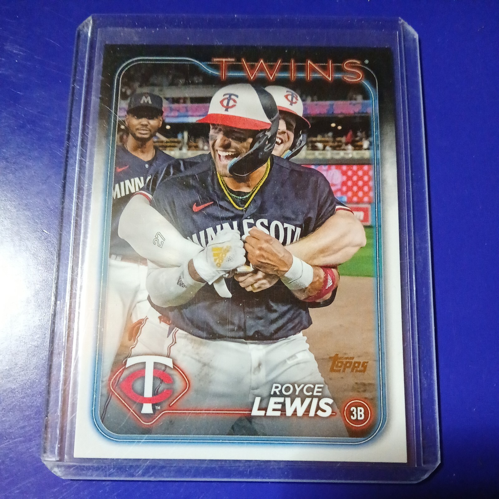 2024 Topps Series One - Royce Lewis #208 GOLDEN MIRROR! Image Variation SSP