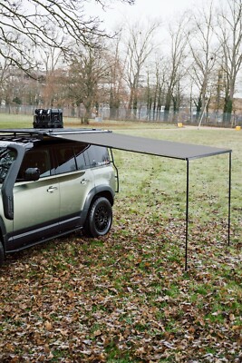 Terrafirma Hard Case LED Awning 2.0m x 2.5m Expedition Awning TF1708 Camper Camp