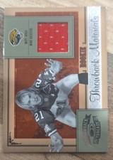 2005 Donruss Throwback Threads - Rookie Throwback Materials Matt Jones #218...