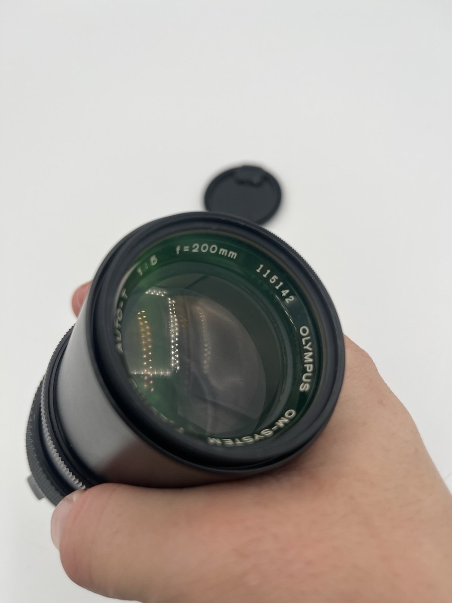 OLYMPUS OM-System F.Zuiko Auto-T 200mm F5 Telephoto From JAPAN