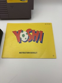 NES Yoshi Nintendo Game Mario Goomba New in Box NM Complete Game Pak