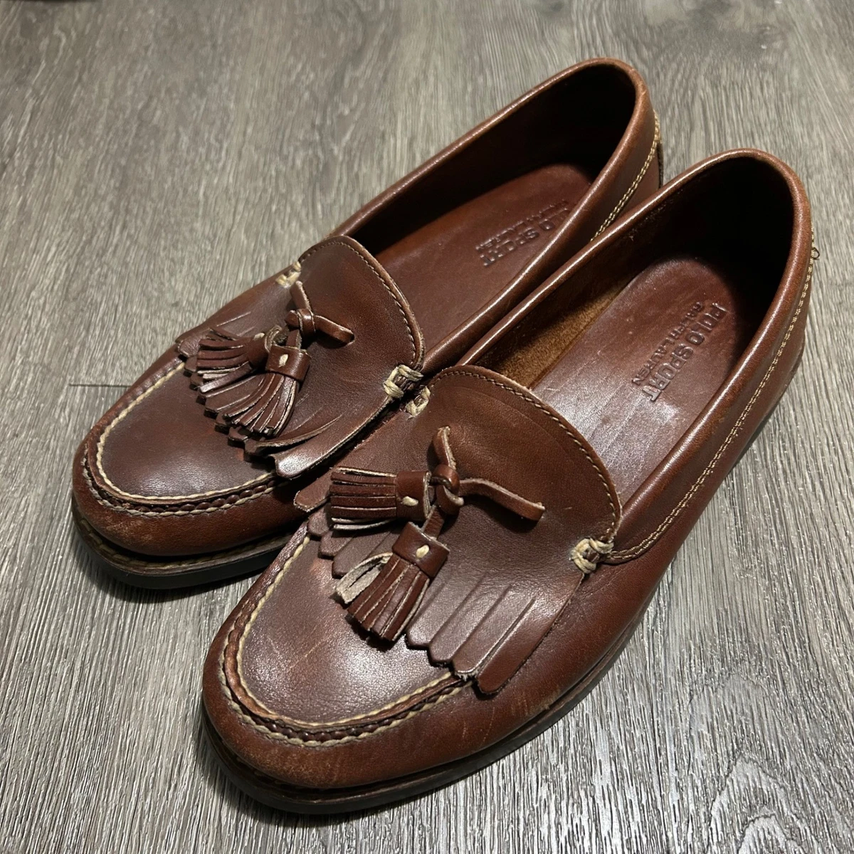 Ralph Lauren Loafer Leather Upper Casual Shoes for Men for sale | eBay