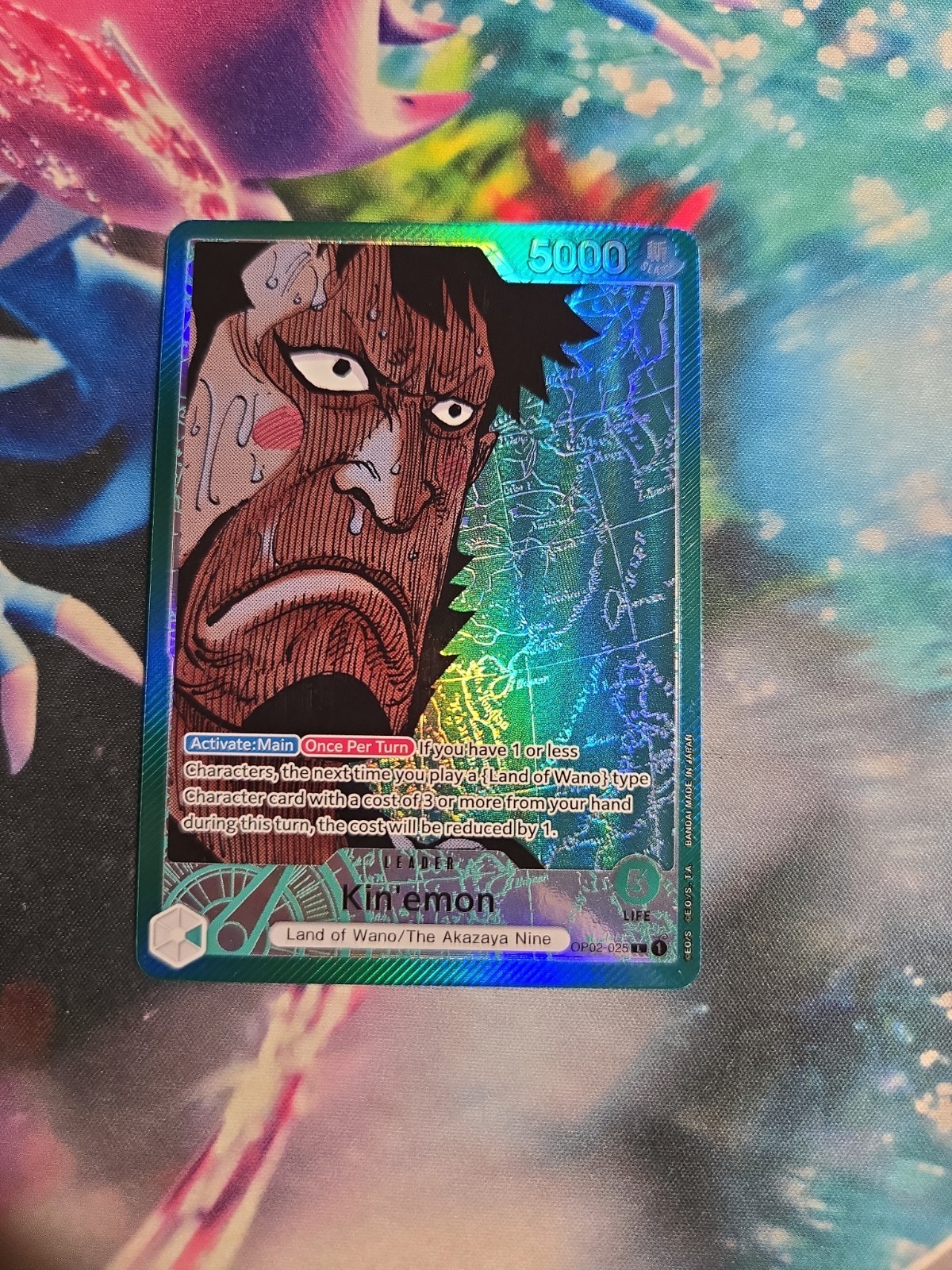 Kin'emon (Alternate Art) OP02-025 Paramount War (NM) One Piece TCG