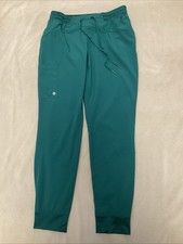 Barco One Scrub Pants Medium Womens Green Active Stretch Joggers