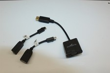 Video Cable Converter Attachments Lot of 3 - 15 Pin VGA  Display Port To Mini
