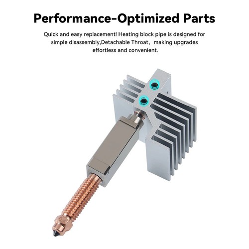 Hotend Kit Heating Block for Elegoo Centauri Carbon Extruder Nozzle Brushes lot - Bild 15 von 24