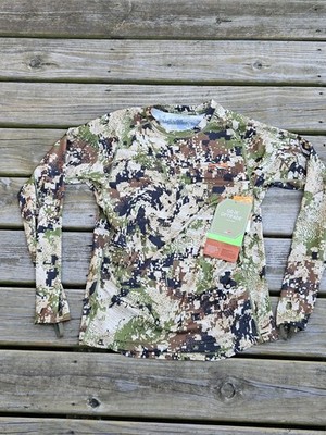 NWT Sitka Gear CORE Optifade Cover Mens Lightweight Crew Long Sleeve 10064-SA-M