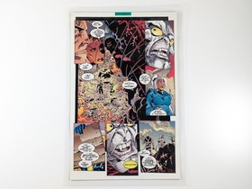 Iron Helix 1994 Sega CD Laminated Video Game Ad Retro Sci-Fi Promotion