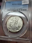 1942 Walking Liberty Half - PCGS MS65 (White with Great Eye Appeal)