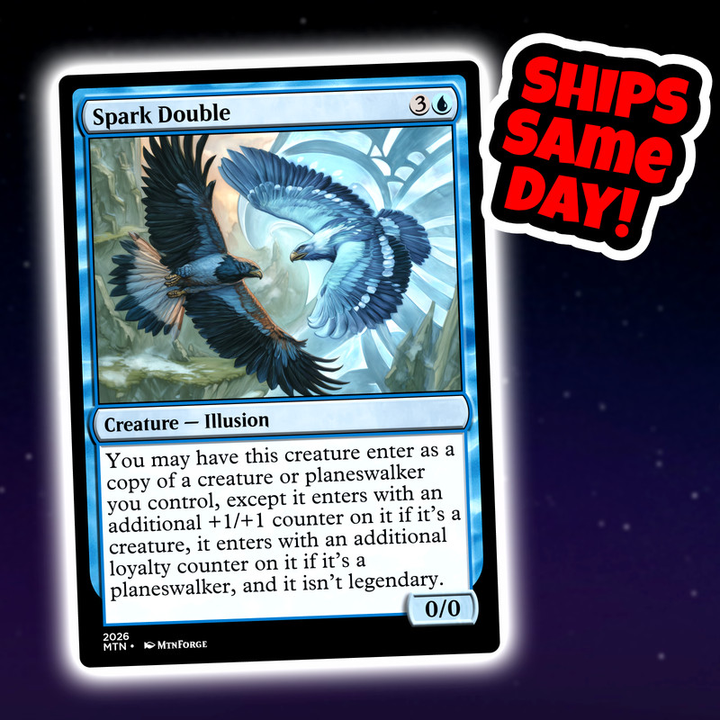 Spark Double - Custom Art Magic: The Gathering Playtest Card - Commander EDH